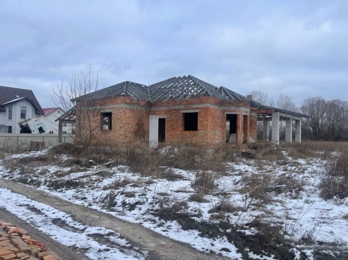 Недострой 190 метров. Участок 24 сотки. Есть 25 кВт. Дударков. Без % - фото 1