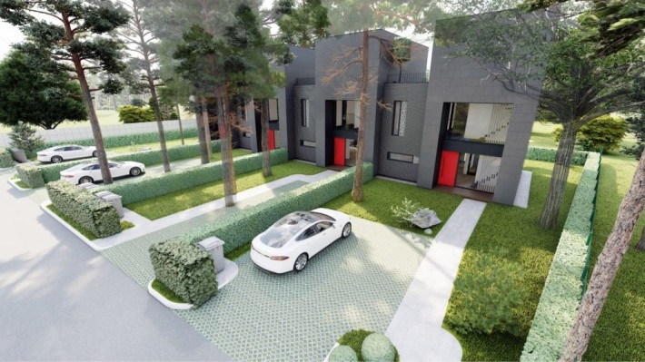 Таунхаус в хвойному лісі,закрита територія,асфальт підїзд,ГАЗ - фото 1