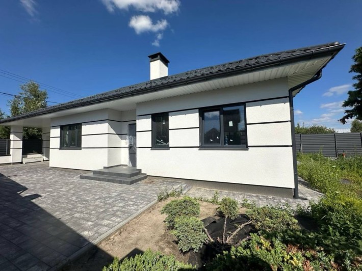 Одноповерховий будинок 160 м2 у Іванковичах з гаражем, газ - фото 1