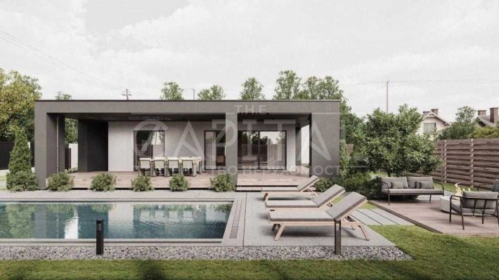 Сучасний котедж 196м2/10 соток, Крушинка, 15 хв. від метро - фото 1