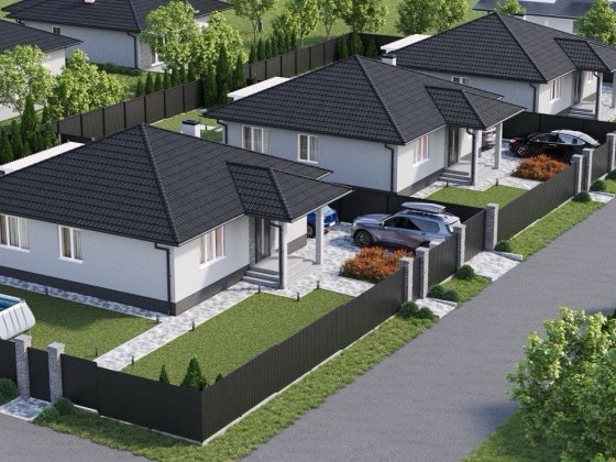 Єоселя!Продаж від забудовника!Будинок 80м2 в с.Нове/Тарасівка/Боярка Новое