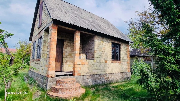 Продам 1 єт. кирпичного  садовій дом 40 кв.м. в с.Осещина,с.к Десна - фото 1
