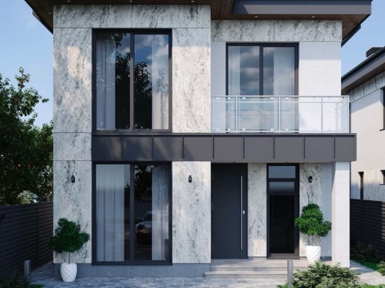 Старт продаж ! Новый , современный , качественный дом на 4 сотках Лиманка