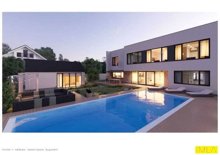 Дом новый для семьи на первой линии в Сухом Лимане с участком - фото 1