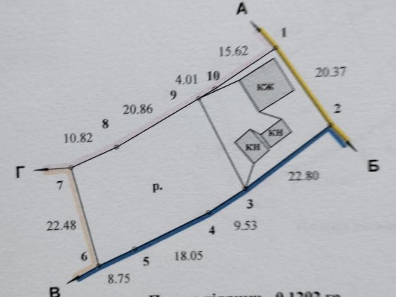 Земельну ділянку з будинком Котельва
