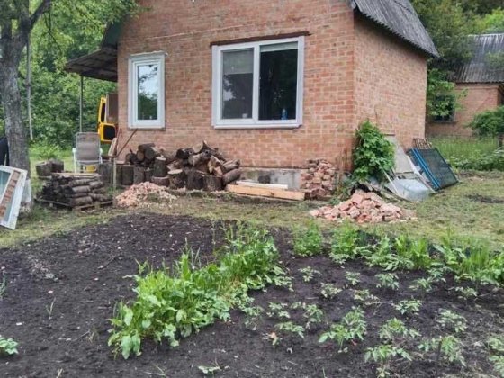 Бюджетна дача біля річки Решетилівка