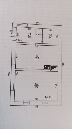 Продається будинок . Місто Гребінка, вул. Чернишевського - фото 1