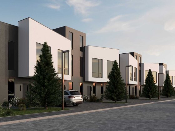 Таунхаус у Вараші - 75 м2 (Централізовані комунікації) Вараш