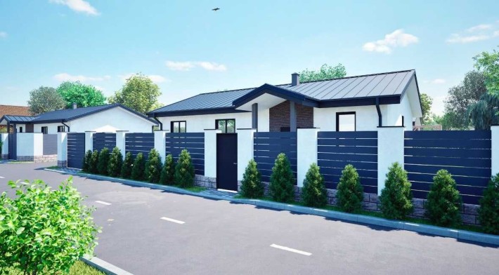 Продам окремий одноповерховий будинок на 5,5 сотках, Бровари. - фото 1