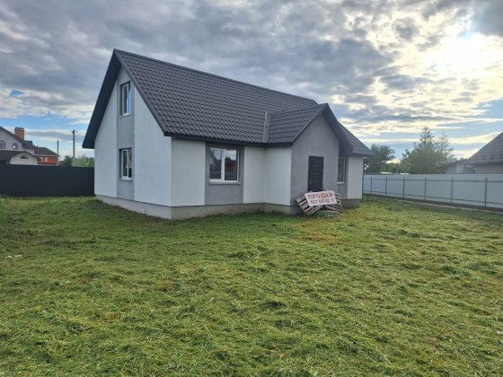 Будинок 110 м+ тераса  + 5 соток + комунікації Київський шлях 300 м Бориспіль