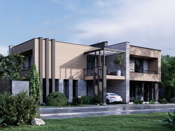 РОЗСТРОЧКА до 5р без %. Таунхаус в КМ "Family Park Residence".БУЧА Буча