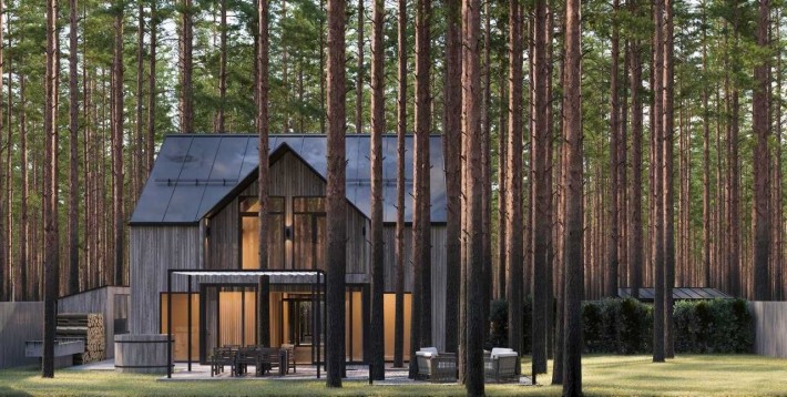 Будинок 182 м2 серед лісу, Буча - фото 1