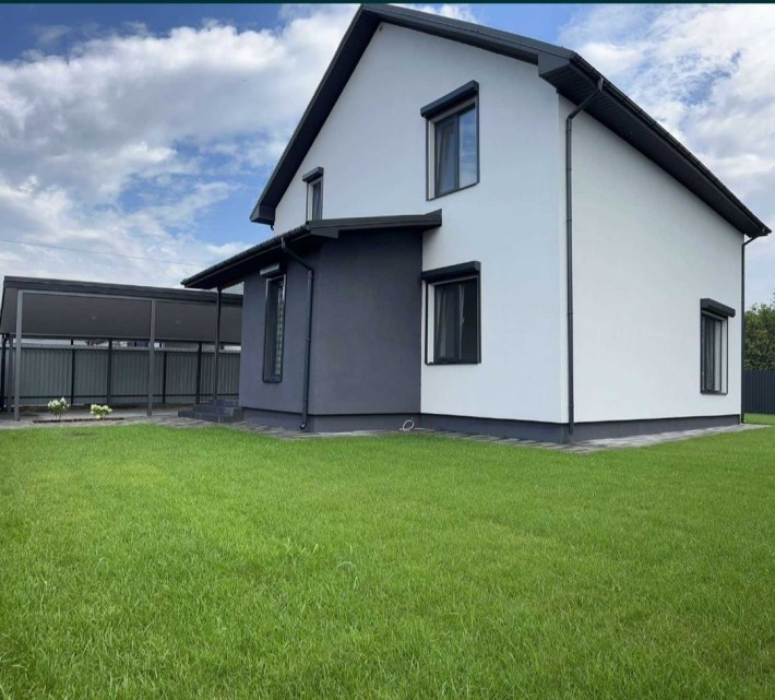 Будинок 140м з ТЕПЛОВИМ НАСОСОМ +4,5 соток +навіс на авто м. Бориспіль - фото 1