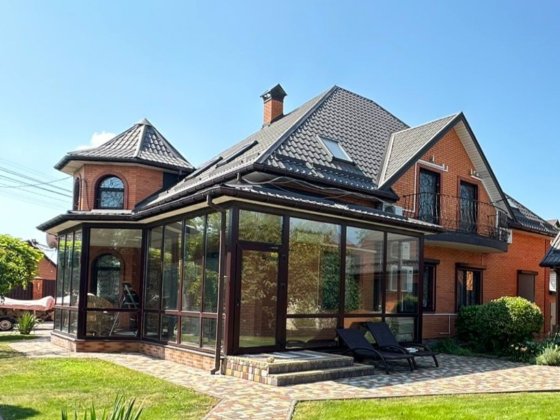 ЖИЛИЙ БУДИНОК  336 кв.м на 10 сотках +БАНЯ +ГАРАЖ Бориспіль