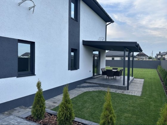 Сучасний БУДИНОК з ГАРАЖЕМ+ на 8 сотках+ ТЕРАССА Бориспіль