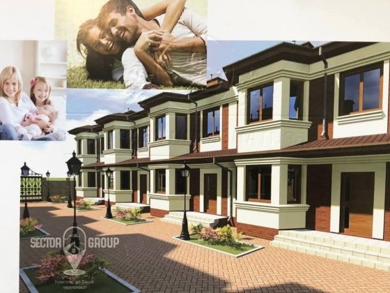 Продаж двух ліній таунхаусів біля озера.  Район Толстого. Бориспіль