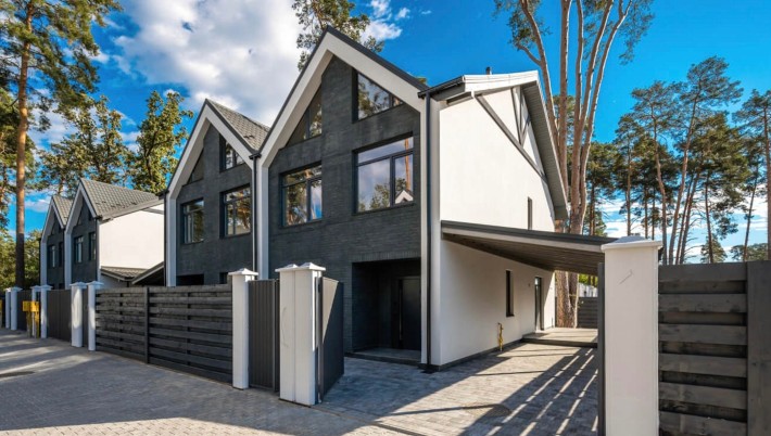 Буча,Отаманша, Дуплекс 130м2+40м2, 2.5 сотки.з Наповненням! без% - фото 1