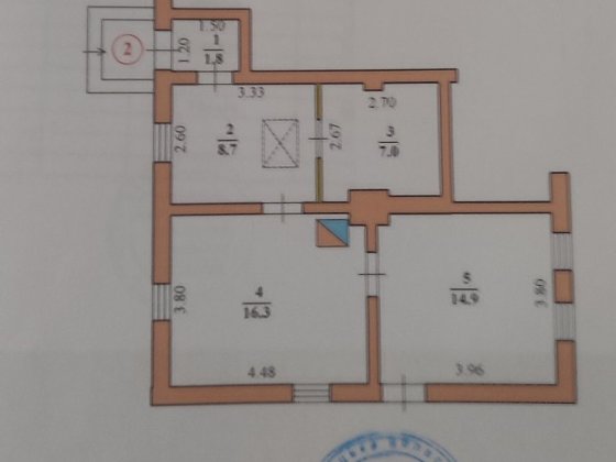 Продається половина 2х кім будинку по вул Вашківській  ст. Ціна 44 000 Черновцы