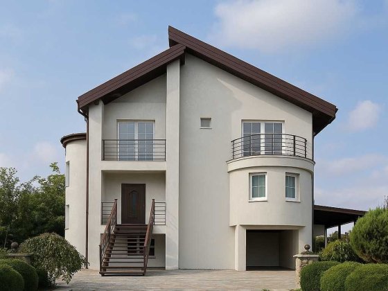 Елітний Будинок (Котедж) з Вишуканим Сучасним Екстер’єром. Розсошенці. Полтава