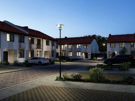 Продаж котеджів в українському стилі. Міські комунікації. Щасливе Ровно