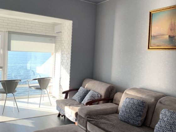 Сдам евродвушку с  видом на море Черноморск