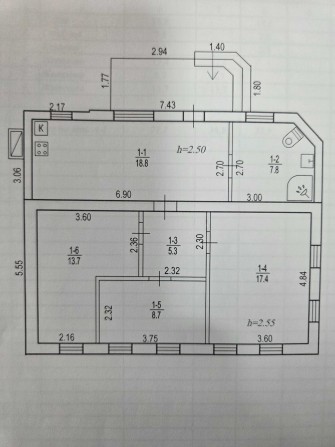 Продам просторный дом с Ремонтом Диевка - фото 1