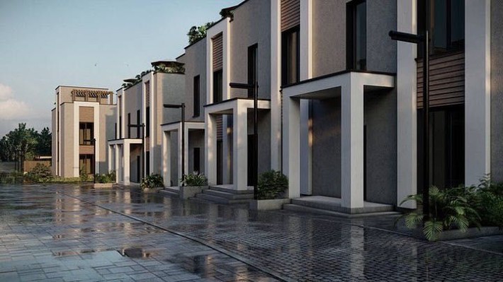 Таунхаус з терасою на даху - фото 1