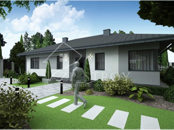 Современный  дом на Правом