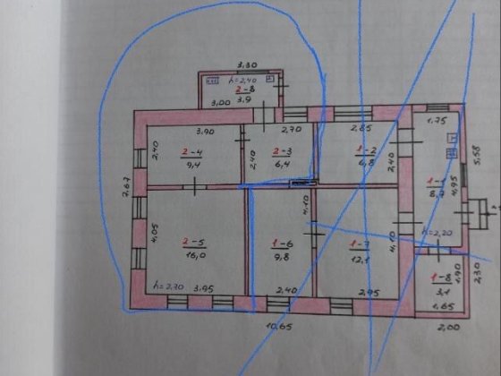 1/2 будинку, на 3- й Військовій. Николаев