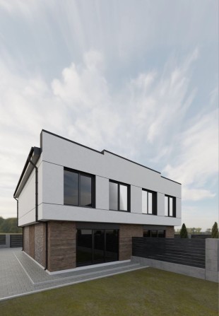 Нові газифіковані дуплекси, село Софіївська Борщагівка - фото 1