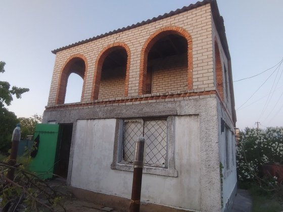 Дача Лупарево двухэтажная дом двоповерхова Николаев