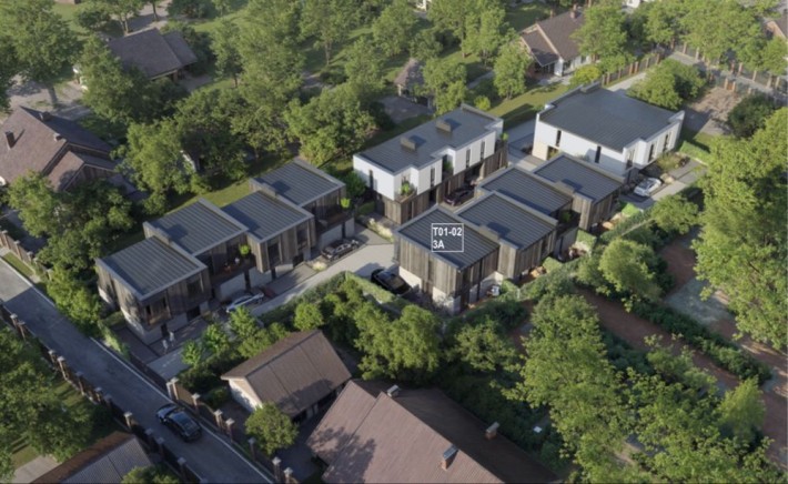 Таунхаус 92 м2 с. Петропавлівська Борщагівка - фото 1