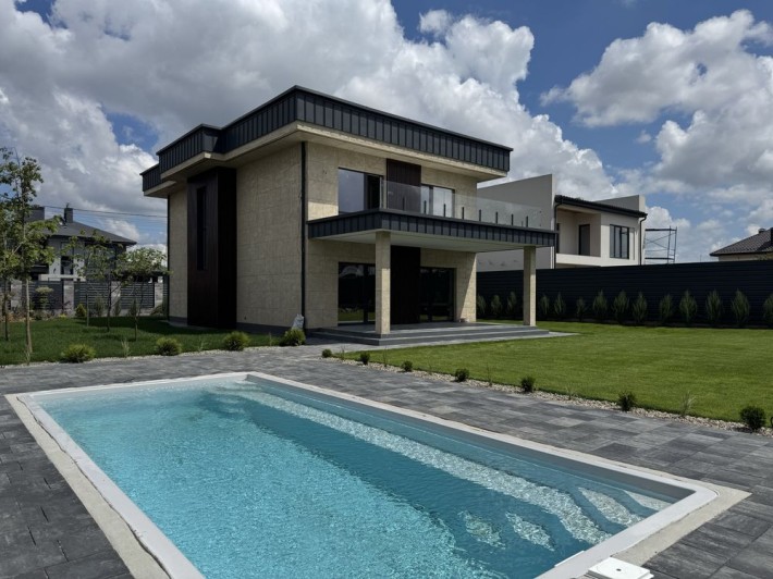 Готовий булинок з басейном ‼️ 10 соток | 185 м2 | автонавіс - фото 1