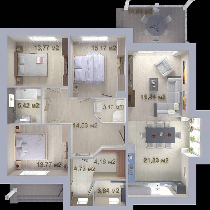 Алексеевка.Родичи.Дом.Все коммуникации.Отл.Цена.Хор.Место. - фото 1