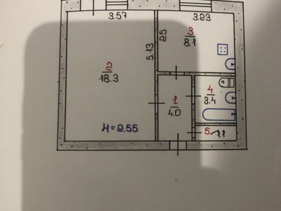 Сдам 1к квартиру Кривой Рог