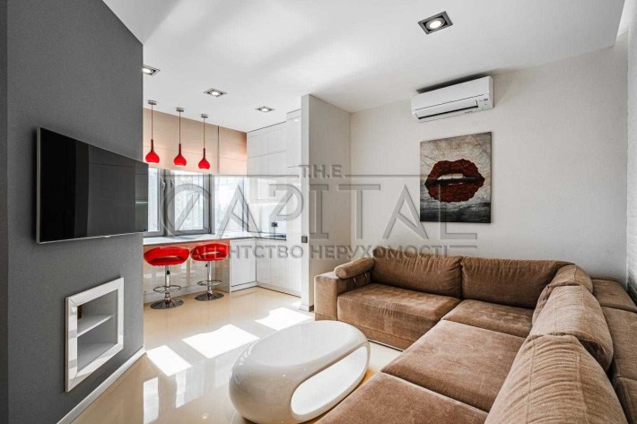 Оренда дизайнерської 1к квартири/ЖК RiverStone/58 м2/Позняки - фото 1