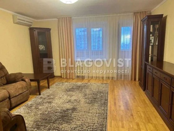 Оренда 4-х кім квартири 106м ТРИ спальні 23-поверх метро Харківська Київ