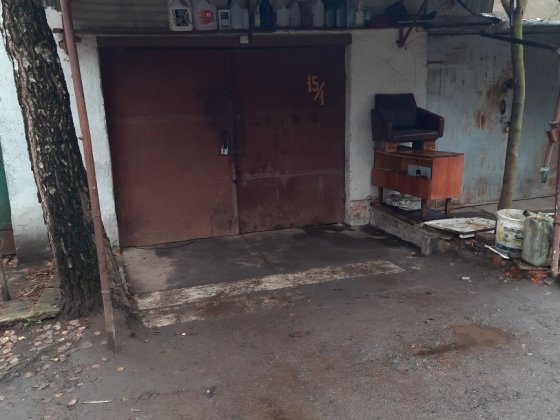 Цегляний гараж КООП Петефі Мукачево