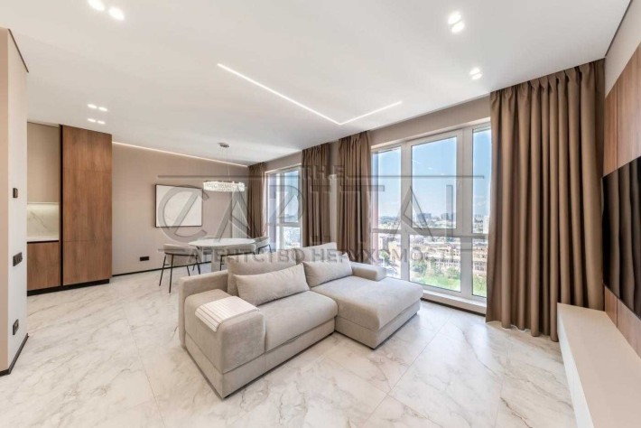 Оренда квартири в ЖК "Greenville Park" 2-кімнатна, 74м2, можна тварини - фото 1