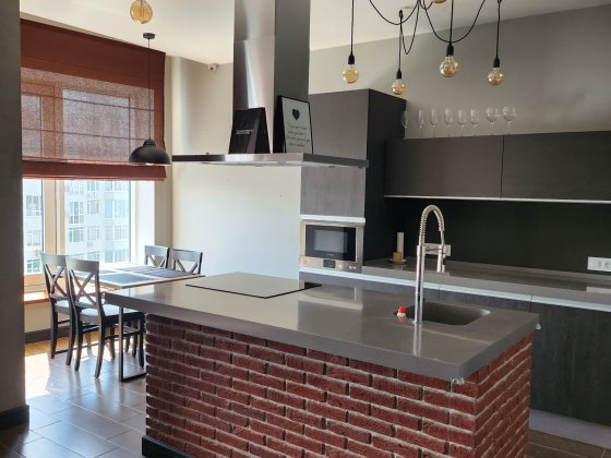 Оренда видової квартири 120 м2, 3 кім. Оболонська Набережна 1 Оболонь Київ