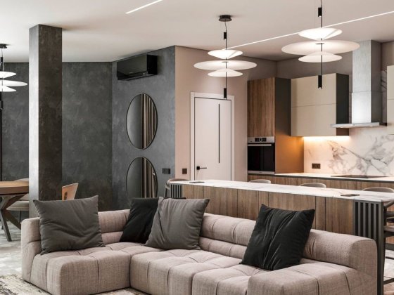 Шикарная 2к студия в новом доме со скважиной Николаев