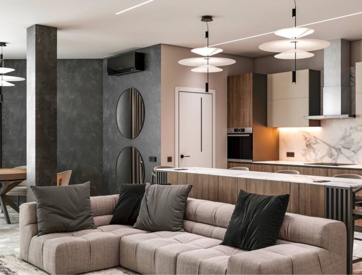 Шикарная 2к студия в новом доме со скважиной - фото 1