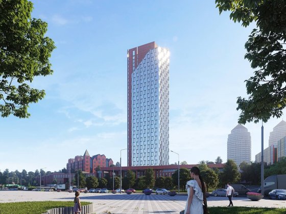 Большой и удобный паркинг в ЖК "Маяк" Днепр