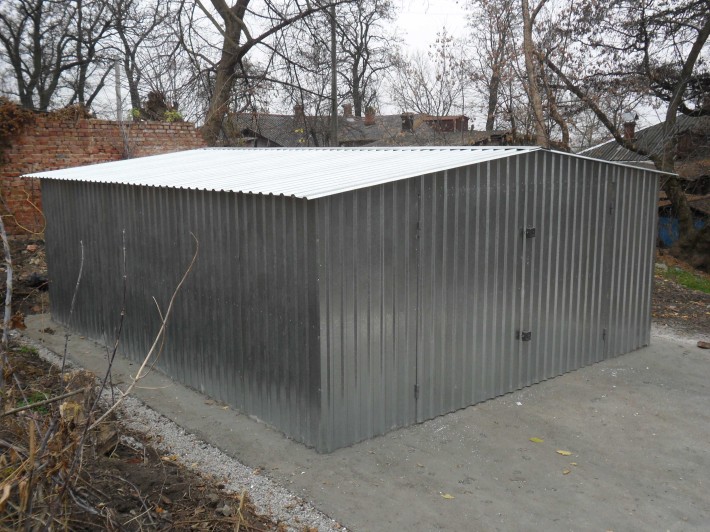 Гараж металевий. - фото 1