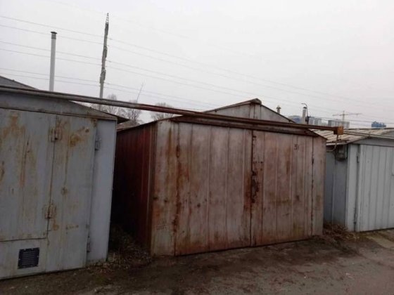 Гараж металевий в корпоративі Львов