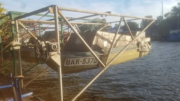 Бокс с подьемником на 2 причале, верхний бьеф - фото 1