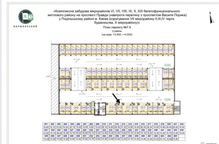 Паркомісце із зарядкою електромобіля Варшавський 3 - фото 1