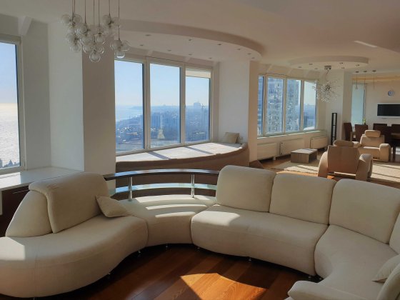 Пентхаус "Белый Парус" Литературная Панорамный вид на море! Одеса