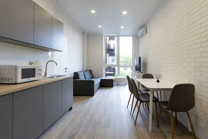 Красивая евродвушку, 5 Станция Фонтана, ЖК “Пространство",ул.Гераневая - фото 1