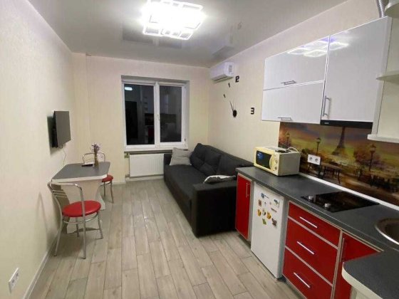 Сдам 1кв студию Евро Ремонт 7 минут метро Защитников Украины Харків